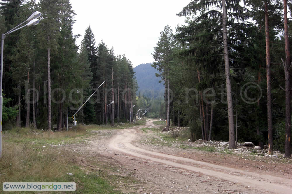 Bansko - The ski road